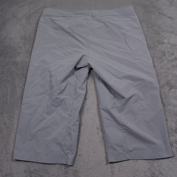 Mountain Hardwear Shorts WOmens 10 Gray Pockets Outdoor Activewear Casual - Picture 5 of 8